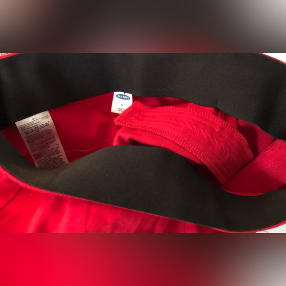 Old Navy Wow Pants in Apple 🍎 Red good used condition like new💖 - Picture 6 of 14